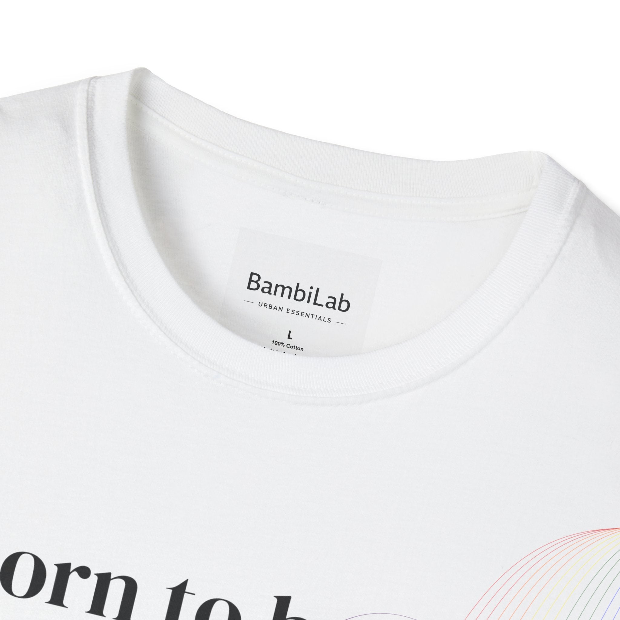 Rainbow Jellyfish T-Shirt — Minimal Streetwear Unisex