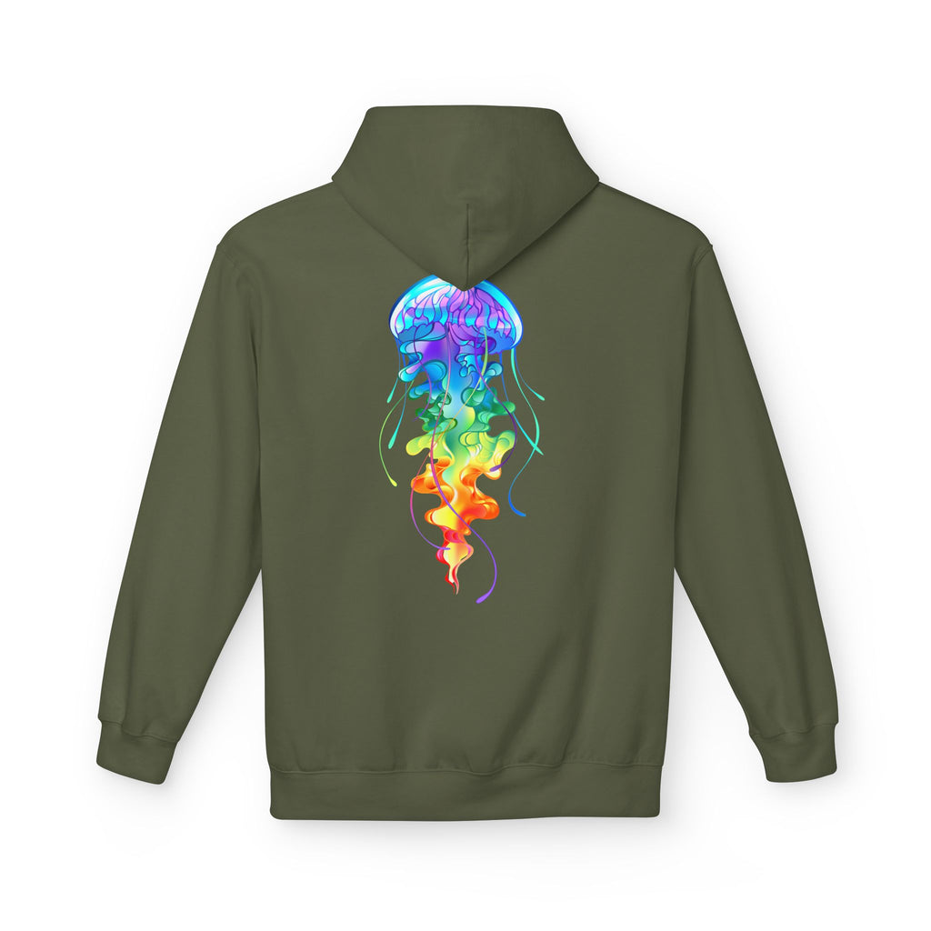Born to Be Me — Felpa Rainbow Jellyfish