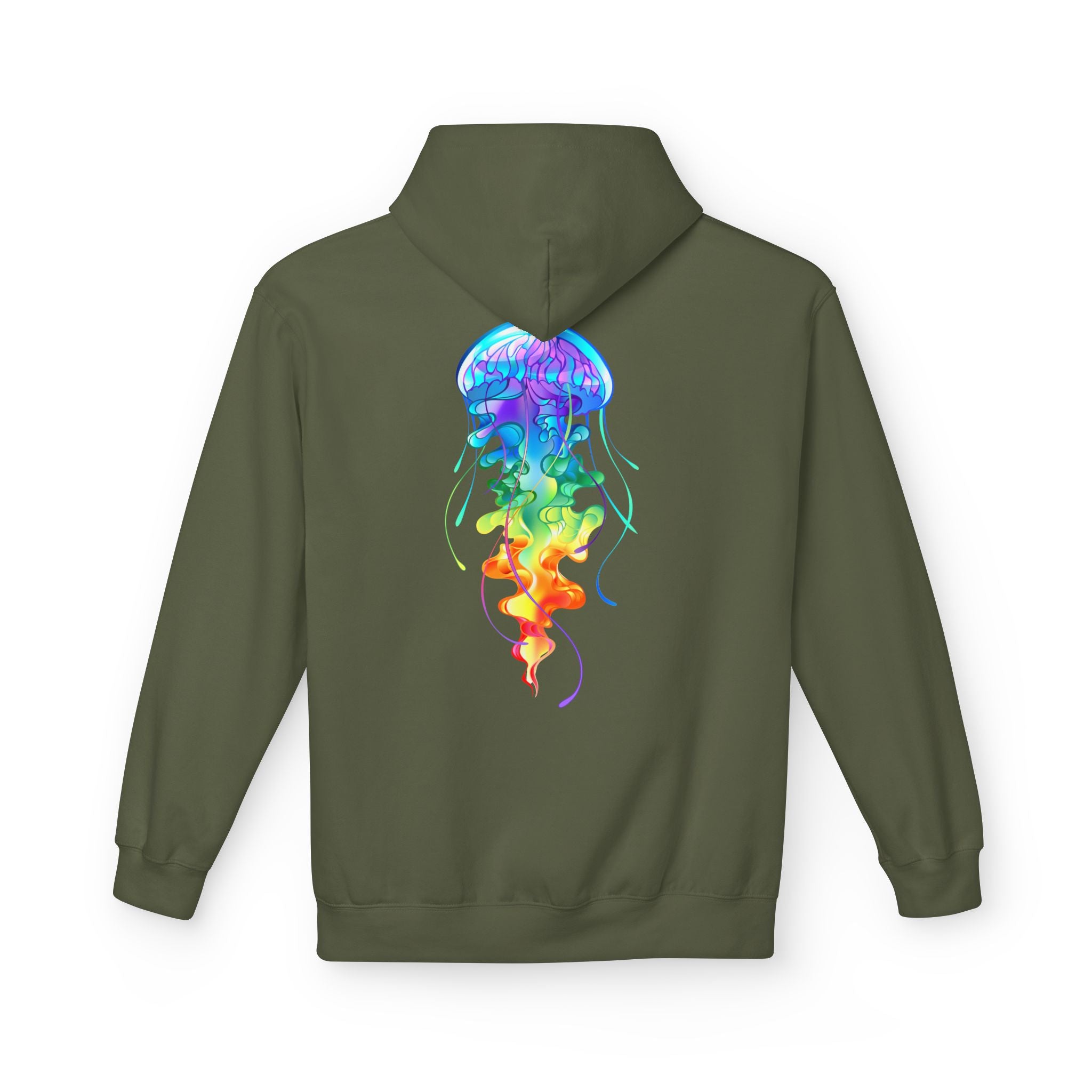 Born to Be Me — Felpa Rainbow Jellyfish